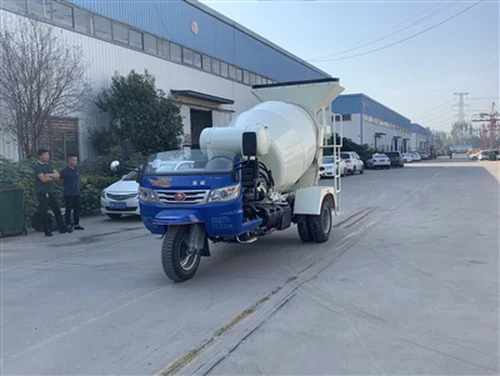 L-ewwel mixer bi tliet roti taċ-Ċina biex jidħol fit-tagħmir tal-infrastruttu...